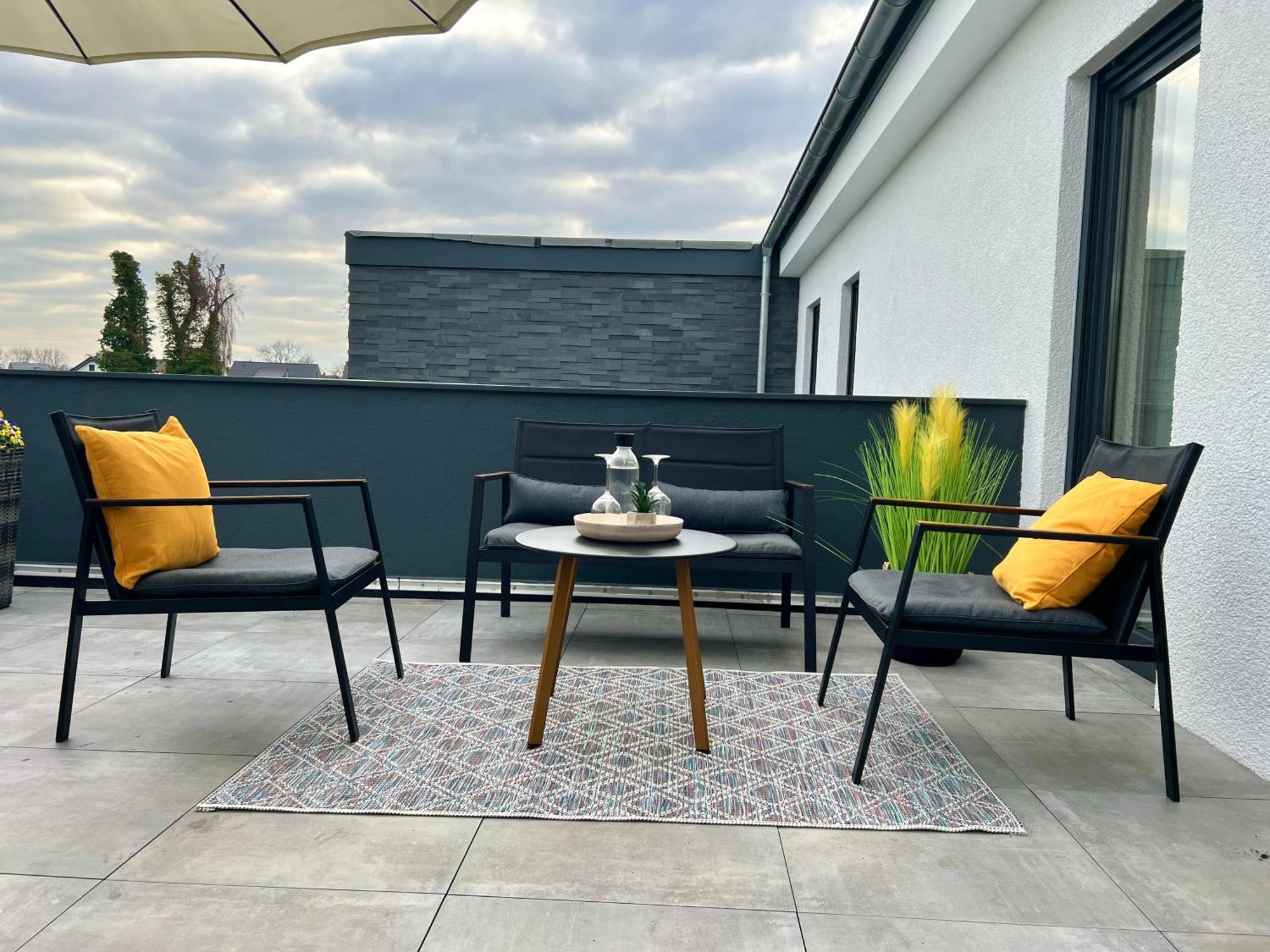 Grosse Wohnung Wellness + Sauna + Netflix 佩特尔斯哈根 外观 照片