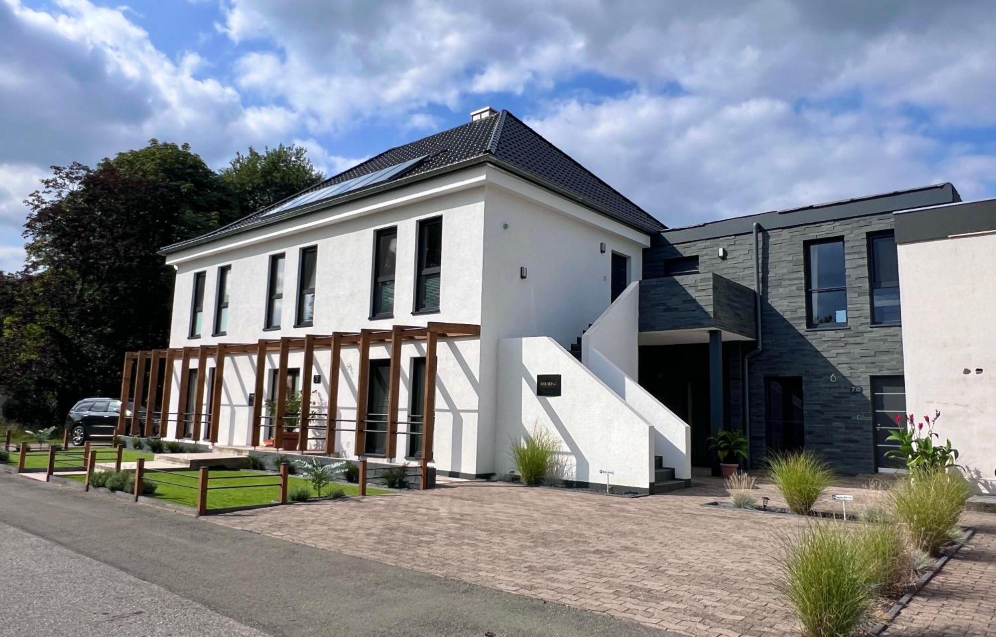 Grosse Wohnung Wellness + Sauna + Netflix 佩特尔斯哈根 外观 照片